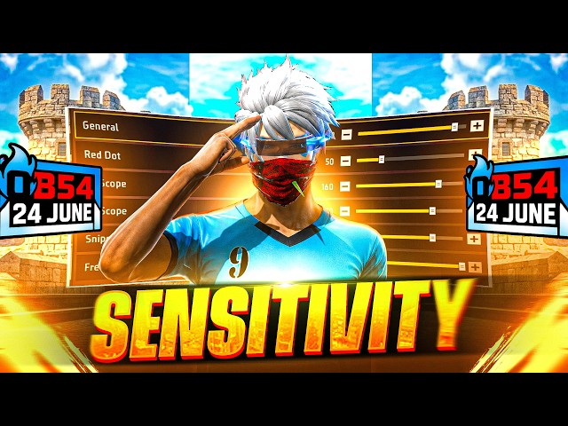 OB54! Best Sensitivity 💀 Setting For Headshot After Update ⚙️ 2GB-3GB-4GB-6GB-8GBRAM I FF