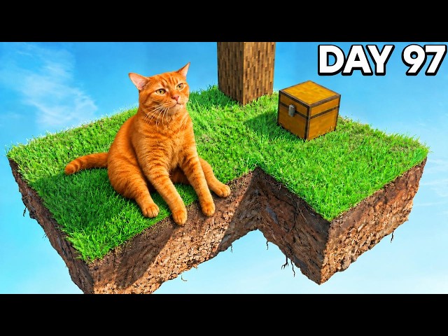 SkyBlock with Cat in Minecraft (Part 1)