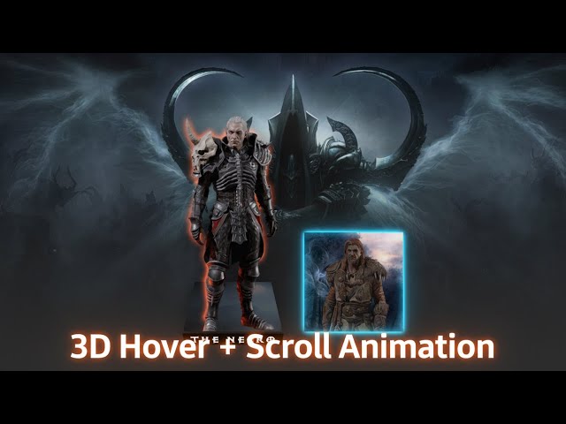 You Won’t Believe This 3D Hover Effect Is Just CSS + JS!