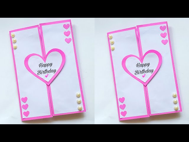 Birthday card ideas / birthday card making / Diy birthday card ideas /how to make birthday card easy