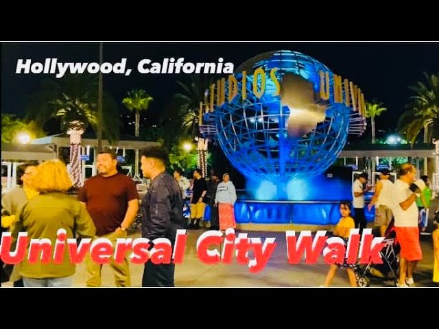 Universal studio Hollywood City Walk, California, America .