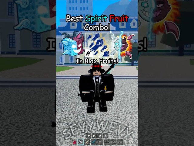 Best Spirit Fruit Combo In Blox Fruits! #roblox #bloxfruits #shorts