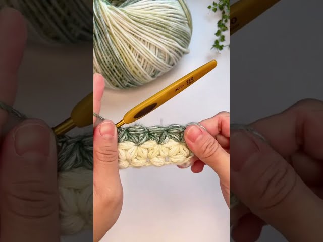 Crochet puff stitches
