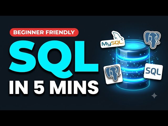 Introduction to SQL for Beginners | What is SQL & Why Learn It?