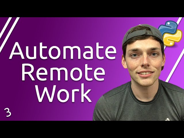 Python Automation for Remote Workers Series | Using APIs