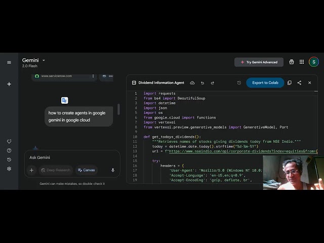 Cloud use case1 -agent for stock