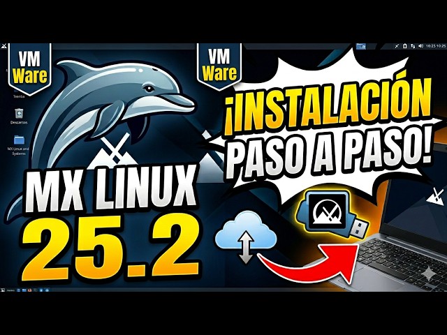 ¿Vale la pena MX Linux 25? Instálalo en VMware y descúbrelo