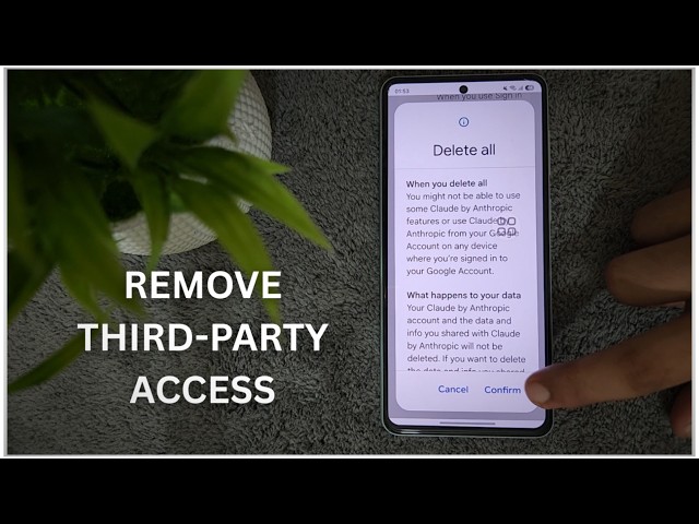 Remove Third-Party Access From Google Account on Android | Easy Guide