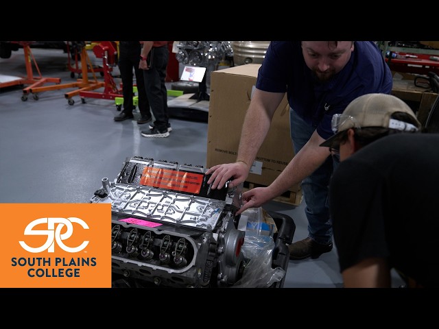 Scoggin-Dickey Donates 4 Vehicle Engines to South Plains College
