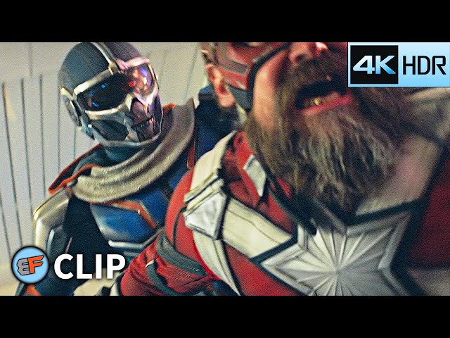 Red Guardian vs Taskmaster - Melina Destroys the Engine | Black Widow (2021) 4K HDR Movie Clip