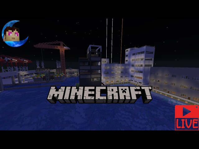 Live: Come Chill and Watch Me Build a City in Minecraft!! Hop in and say Hello!