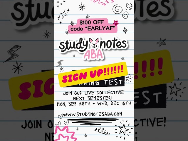 Comment: PASS to get started on your way getting those fancy letters behind your name of BCBA!!!!