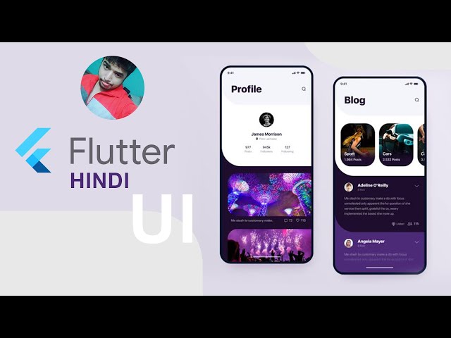 Flutter UI Building hindi - Flutter in Hindi - Flutter app development in Hindi