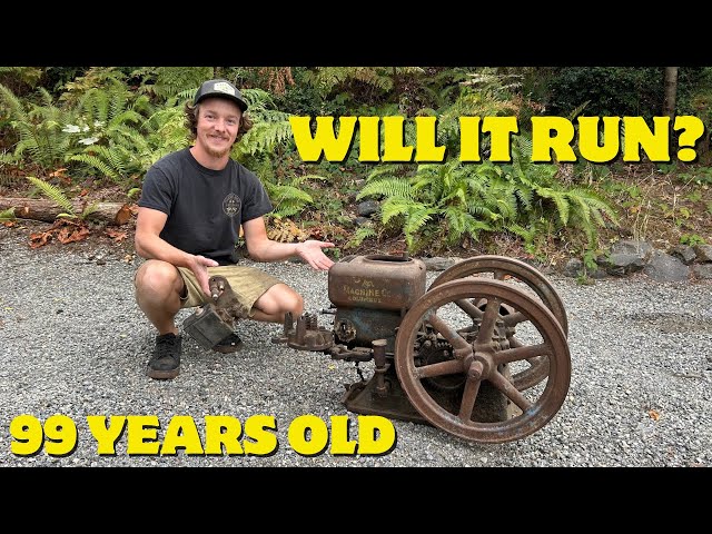 Can We Get This 99 Year Old Hit & Miss Engine Running?