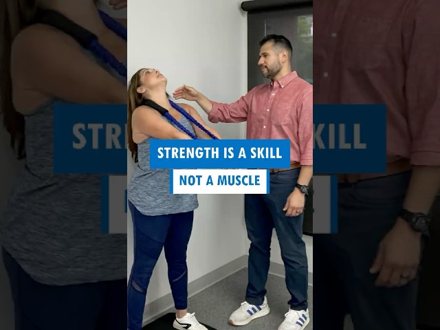 Strength is a skill not a muscle #shorts