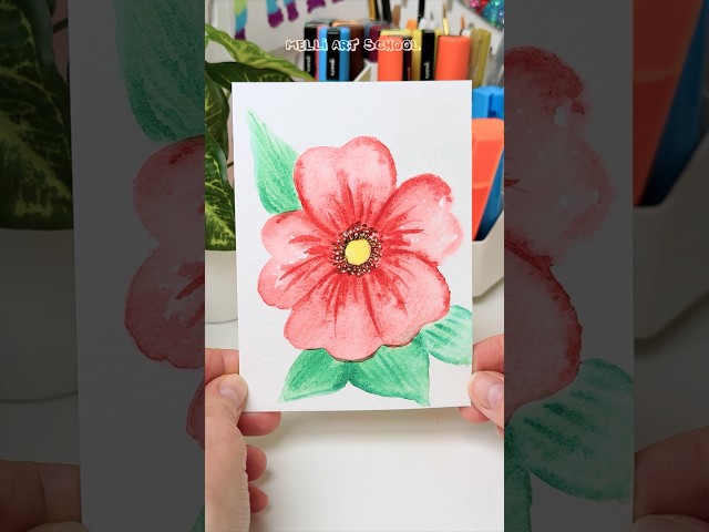 Try this Art Technique if You Have a Few Minutes! #shorts