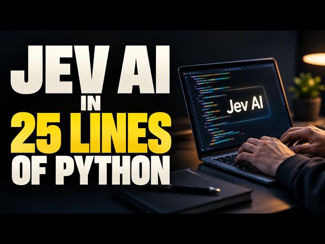 Jev AI in 25 lines of Python 