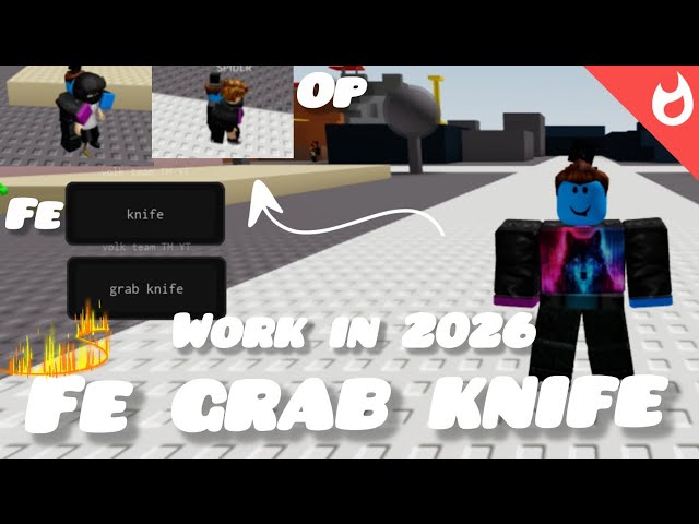 Fe grab knife visible to all work in 99% and have many features check out it