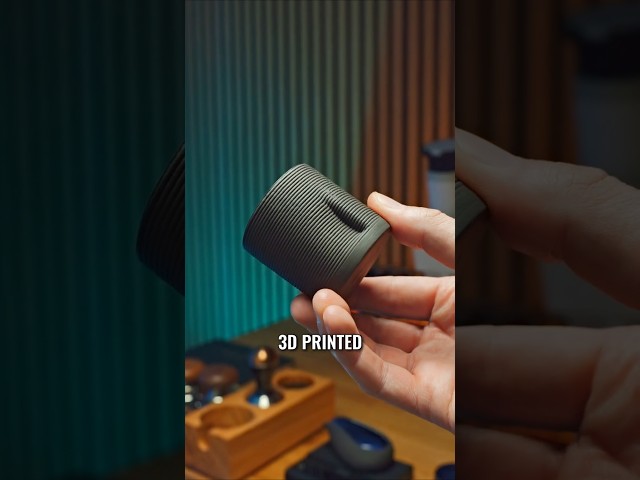 I Designed This 3D Printed Espresso Cup