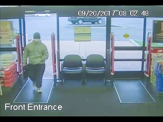 Video of Walgreens Armed Robbery Suspect #1