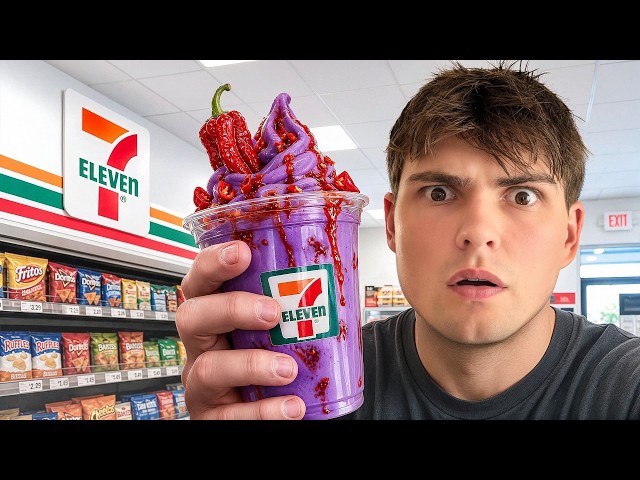 I Tried Every Food At 7-Eleven