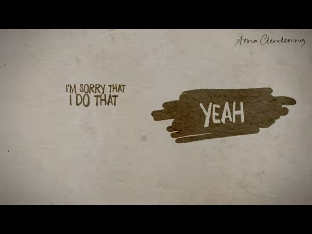 Anna Clendening - Sorry That I Do That [Official Lyric Video]