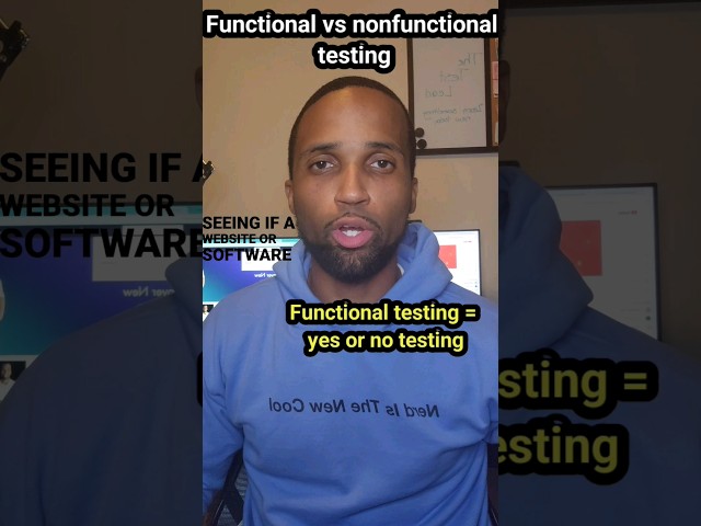functional vs nonfunctional testing #qa #coding #code #tester #automation #functionaltesting