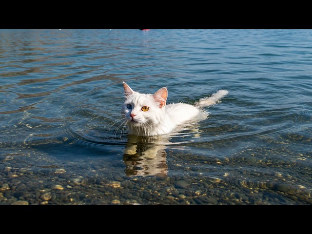 When Cats Accidentally Fall in Love With Water 😹
