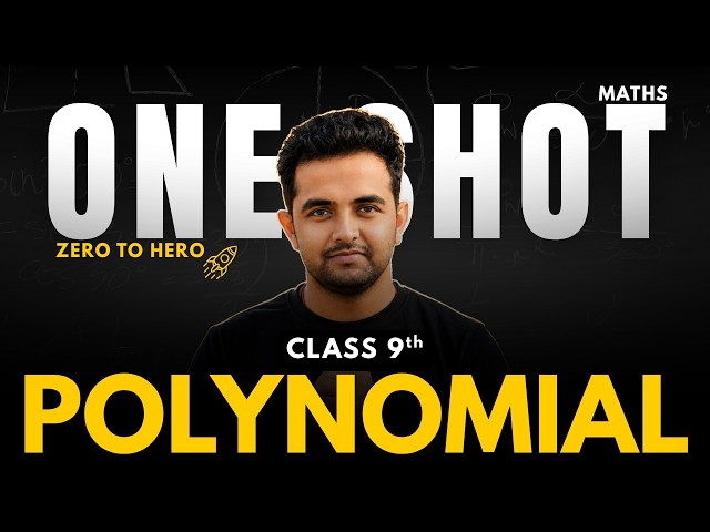 🚀Polynomial | One Shot🎯 | Complete Chapter | Class 9 Maths | CBSE 2026-27
