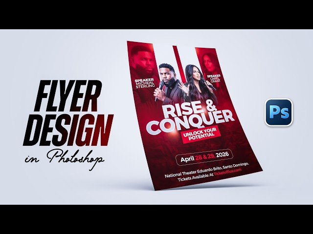 Design a Professional Flyer in Photoshop (Step by Step)