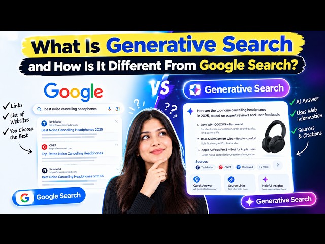 What Is Generative Search? Generative Search vs Google Search Explained | AI SEO 2026 #seo #aiseo