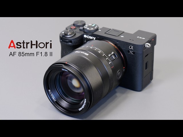 AstrHoriAF 85mm F1.8 Mark II for Sony E-Mount Full-Frame (ASMR Unboxing)