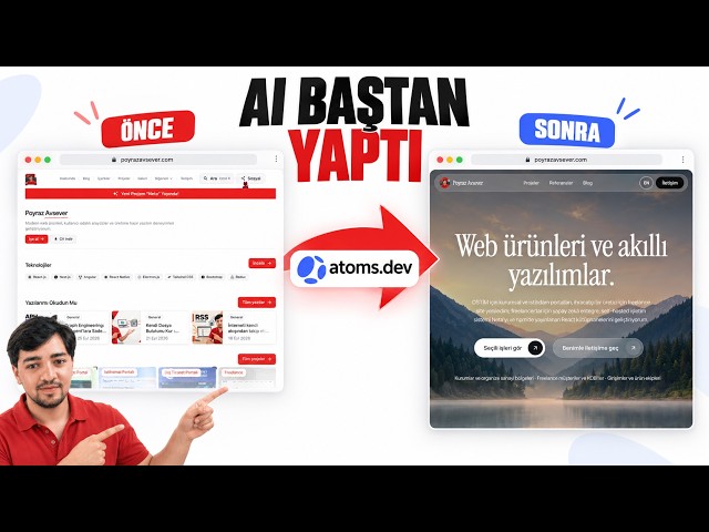 Portfolyomu AI ile Yeniden Yaptım: Daha İyi Oldu mu?