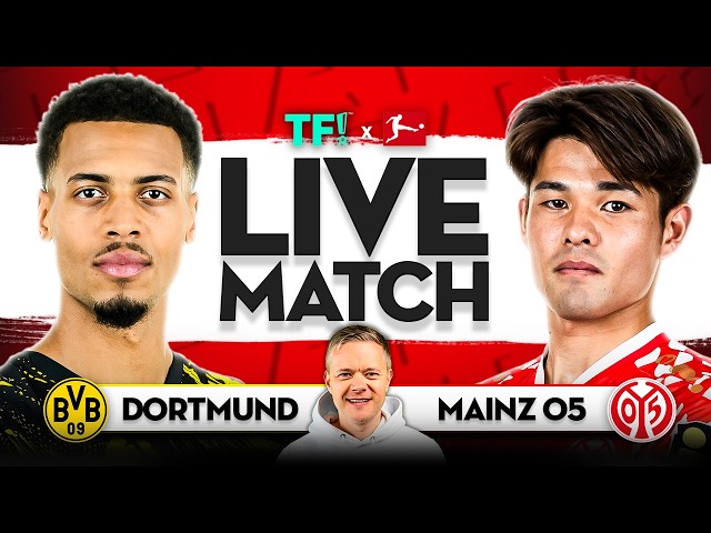 LIVE Borussia Dortmund vs 1. FSV Mainz 05 | Bundesliga LIVE Match Footage