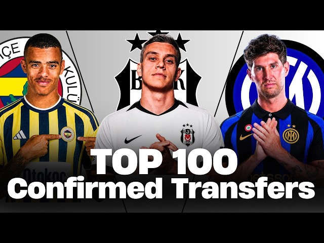 🚨 TOP 100 CONFIRMED SUMMER TRANSFERS 2026! 🚨🔥 ft. Yan Diomande, Stones, Morgan Rogers... etc