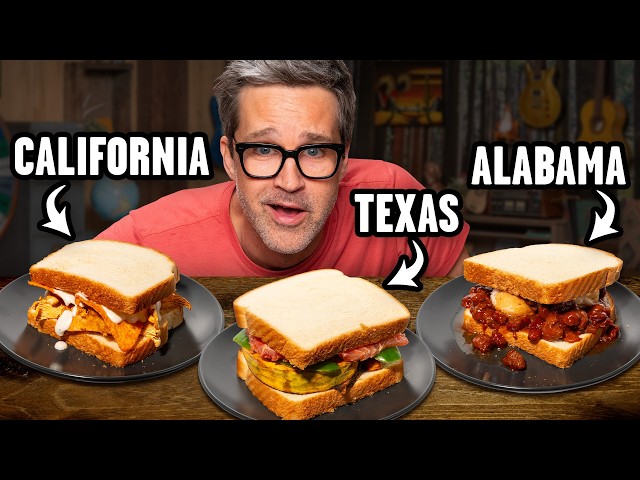 Match The Sandwich To The State