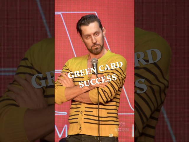 Green Card Success | Max Amini | Standup Comedy