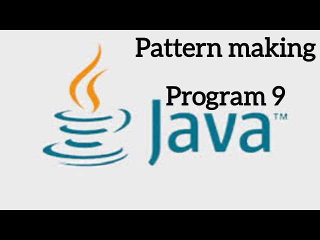 Pattern making || Java || beginner friendly for you