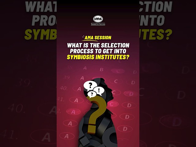 What is the selection process to get into Symbiosis Institutes? #set2026 #symbiosisentrancetest