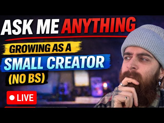 Ask Me Anything: Growing as a Small Streamer (No BS)