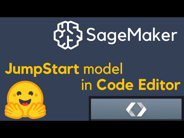 Using JumpStart models in Code Editor in the new SageMaker Studio