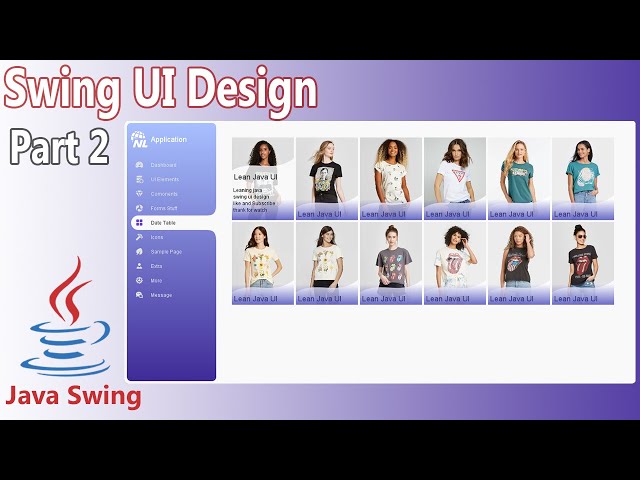 Java Swing UI Design - Animation UI (Part 2)