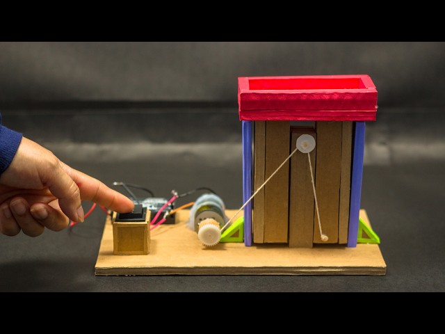 School Science Project | Electric Lift Working Model