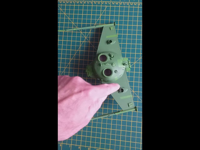 Scratch Built Spacecraft in a Terran Trade Authority style - Part 4