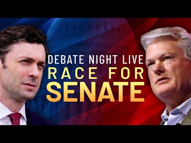 Watch Georgia US Senate Debate | Jon Ossoff, Mike Collins take stage