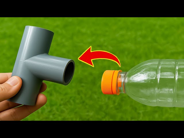 Plastic bottles and PVC pipes! Every home needs this but no one does it | Creation Hack