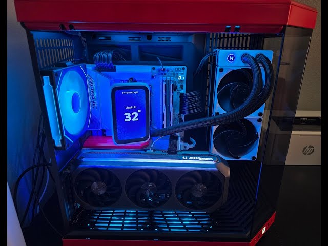 Full Build 9950X3D, 5080, X870E, Hyte Q60 Y70, GSkill, Seasonic, Lian Li, Samsung, WD Black, Sabrent