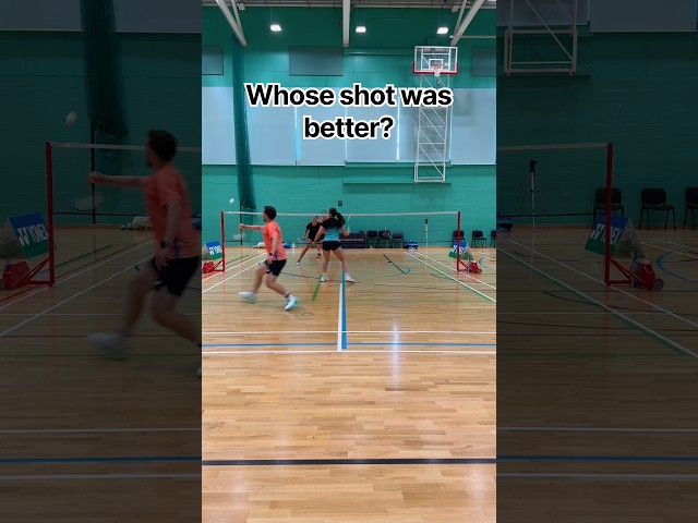 Doubles cross drive - Who did it better?
