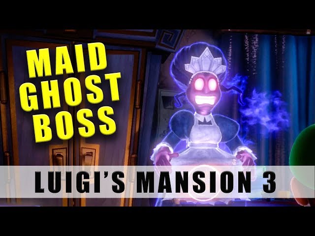Luigi's Mansion 3 Maid ghost boss
