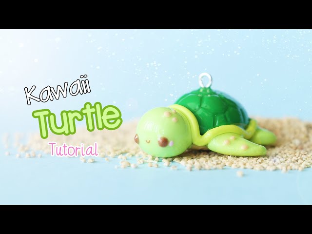 Kawaii Sea Turtle│Polymer Clay Tutorial